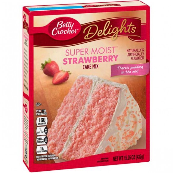 Betty Crocker Super Moist Strawberry Cake Mix