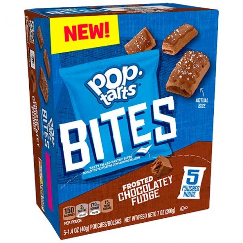 Pop Tarts Bites Frosted Chocolatey Fudge