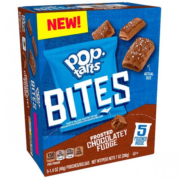 Pop Tarts Bites Frosted Chocolatey Fudge