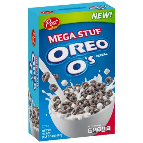 Post Mega Stuf Oreo O's Cereal