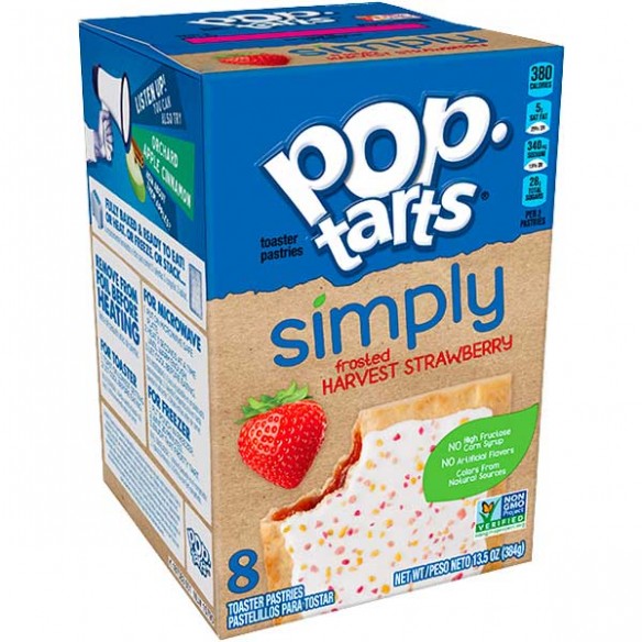 Pop Tarts Simply Frosted Harvest Strawberry