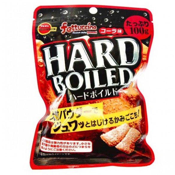 Fettuccine Hard Boiled Cola Gummy Candy