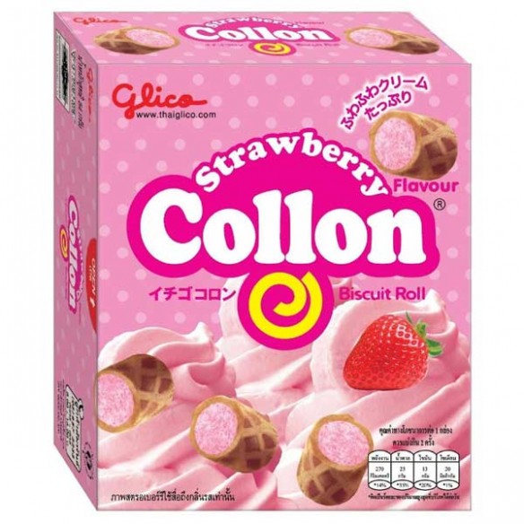 Collon Strawberry Biscuit