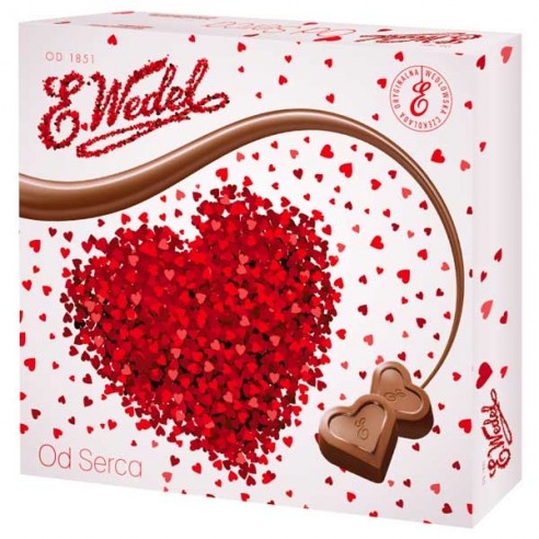 E.Wedel Heart Chocolate Box Od Serca