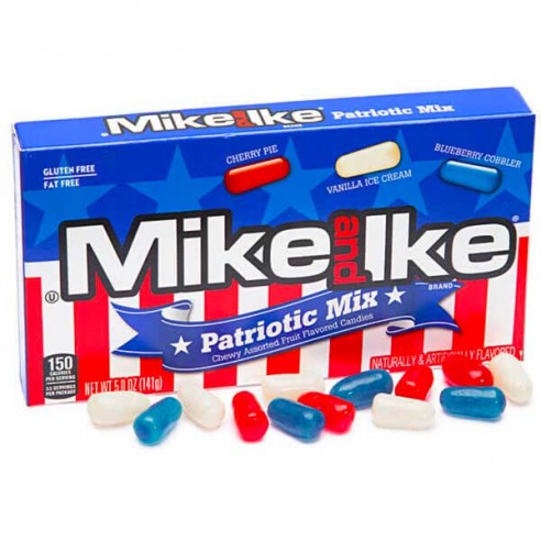 Mike and Ike Patriotic Mix