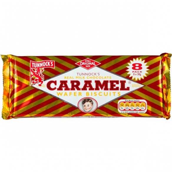 Tunnock's Caramel Wafer Biscuits Big Pack