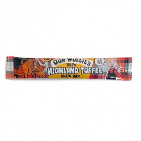 Oor Wullie's Braw HIGHLAND TOFFEE Chew Bar