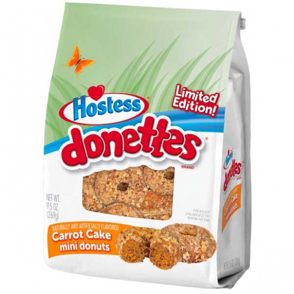 Hostess Donettes Carrot Cake Mini Donuts