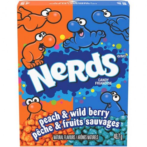 Wonka Nerds Wildberry & Peach 46.7 g