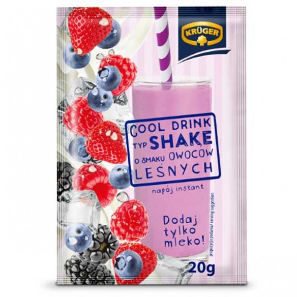 Shake Cool Drink Forest Fruits