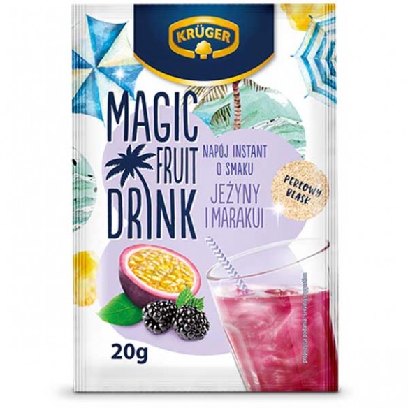 Magic Fruit Drink Blackberry Passion Fruit