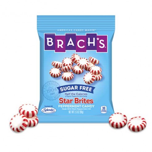 Brach's Star Brites Peppermint Candy Sugar Free