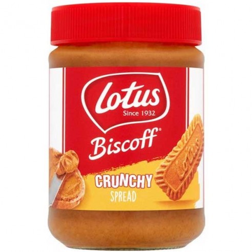 Lotus Biscoff Crunchy Caramelised Biscuit Spread