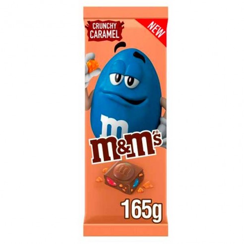 M&M's Crunchy Caramel Chocolate Block