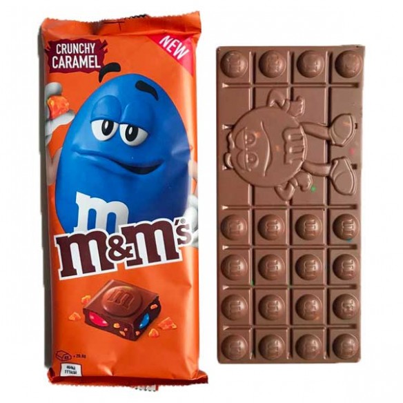 M&M's Crunchy Caramel Chocolate Block