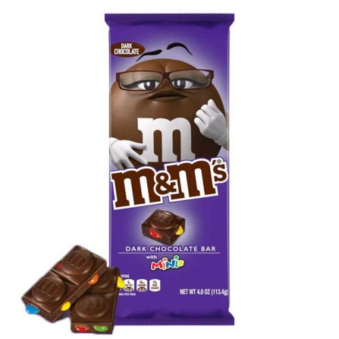 M&M's Dark Chocolate Block