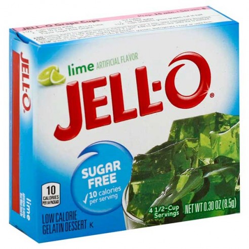 Jell-O Lime Sugar Free