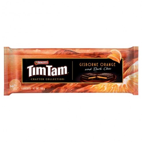 Arnott's Tim Tam Gisborne Orange Dark Choc Crafted Collection