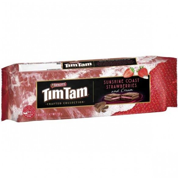 Arnott's Tim Tam Sunshine Coast Strawberries And Cream Crafted Collection