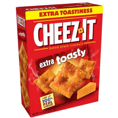Cheez-It Extra Toasty Baked Snack Crackers