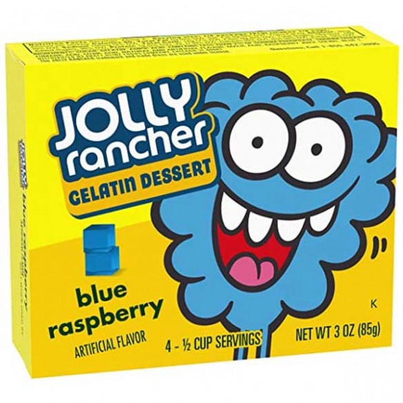 Jolly Rancher Blue Raspberry Gelatin Dessert 85 g