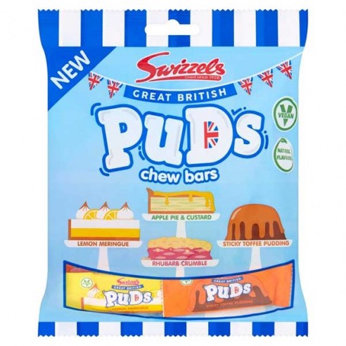 Swizzels PuDs Chew Bars