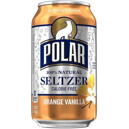 Polar Seltzer Orange Vanilla