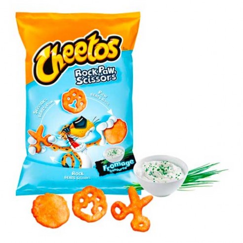 Cheetos Fromage Rock Paw Scissors