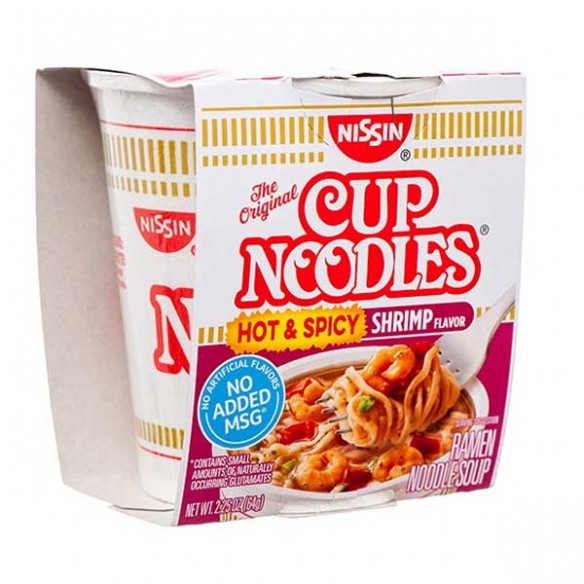 Nissin Cup Noodles Hot & Spicy Shrimp