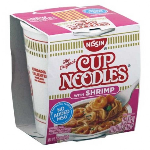 Nissin Cup Noodles Shrimp