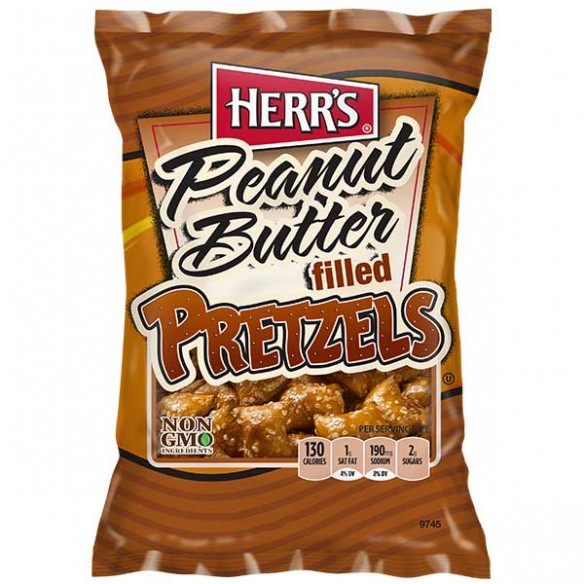Herr's Peanut Butter Filled Pretzels