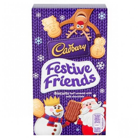 Cadbury Festive Friends Chocolate Biscuits