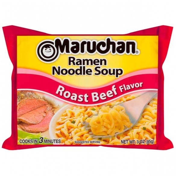 Maruchan Roast Beef Ramen Noodles