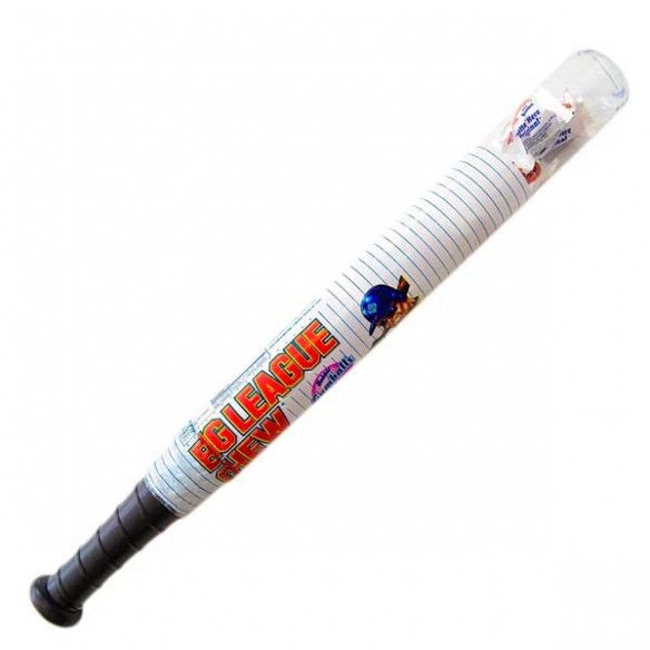 Big League Chew Bubble Gumballs Original Baseball Bat