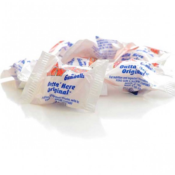 Big League Chew Bubble Gumballs Original Baseball Bat