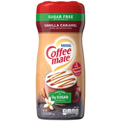Coffee Mate Sugar Free Vanilla Caramel Coffee Creamer