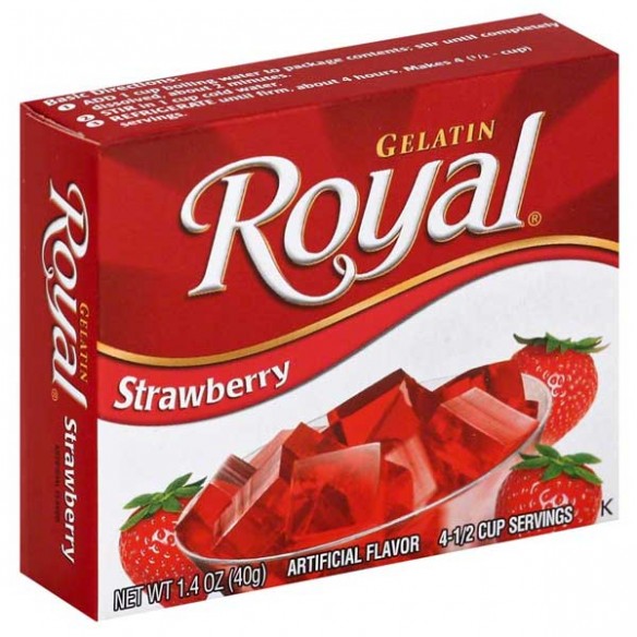 Royal Strawberry Gelatin