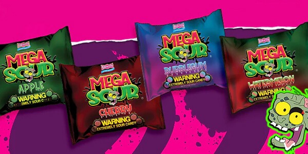 Barnett Sweets – Mega Sour Candy in 6 Explosive Flavors at Snamix!